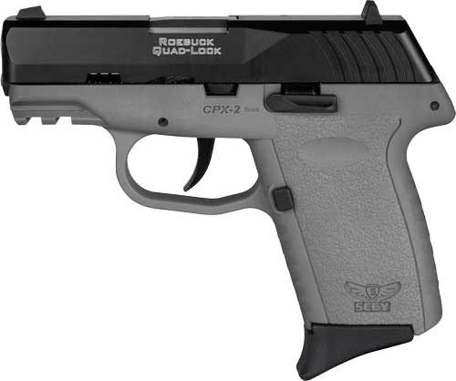 SCCY CPX-2 Stealth Gray 9mm pistol