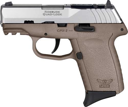 SCCY CPX-2 RD Flat Dark Earth Stainless 9mm pistol