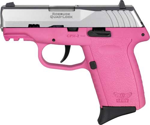 SCCY CPX-2 Pink Stainless 9mm pistol