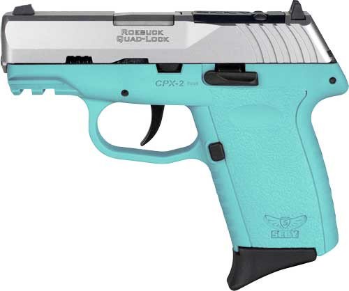SCCY CPX-2 RD SCCY Blue Stainless 9mm pistol