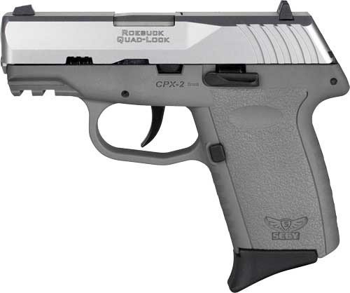SCCY CPX-2 Gray Stainless 9mm pistol