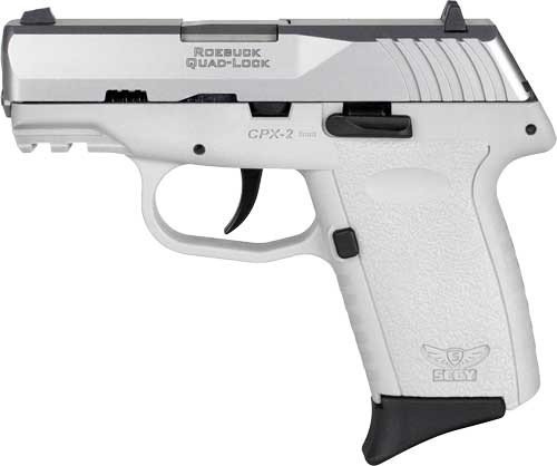 SCCY CPX-2 White Stainless 9mm pistol