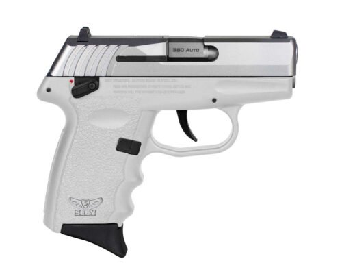 SCCY CPX-4 White Safety .380 ACP pistol
