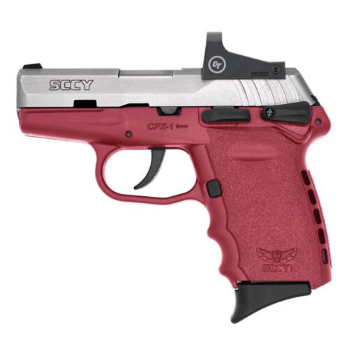 SCCY CPX-1 RD Crimson Red 9mm pistol