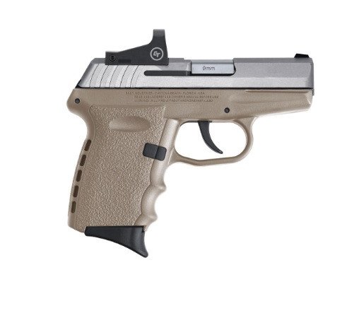 SCCY CPX-2 RD Flat Dark Earth Stainless No Safety 9mm pistol