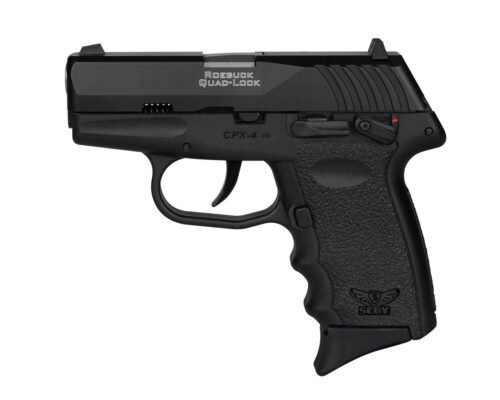 SCCY CPX-4 Black No Safety .380 ACP pistol
