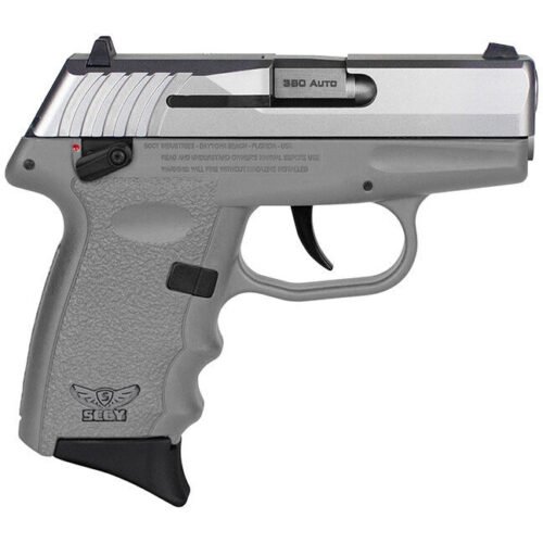 SCCY CPX-4 Sniper Gray Stainless Safety .380 ACP pistol