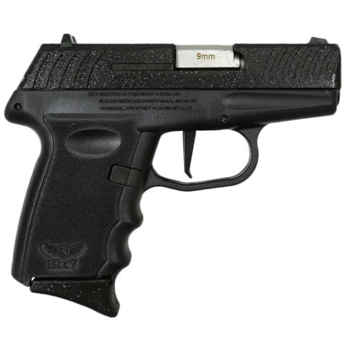 SCCY DVG-1 Black Glitter 9mm pistol