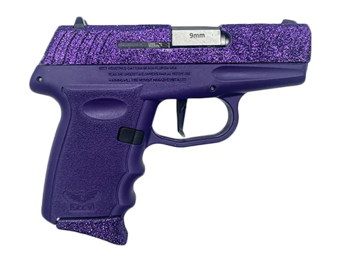 SCCY DVG-1 Purple Glitter 9mm pistol